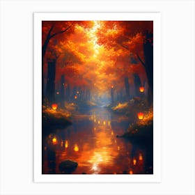 Autumn Forest Poster