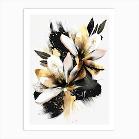 Magnolia Canvas Print Art Print