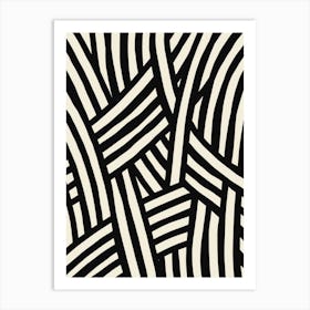 Zigzag Pattern Art Print