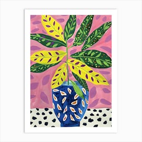 Plant In A Pot 2 Art Print