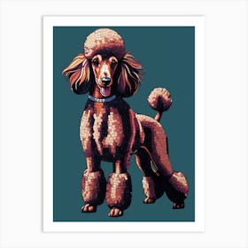 Poodle Dog Art Print