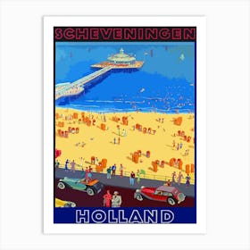 Scheveningen, Holland Art Print