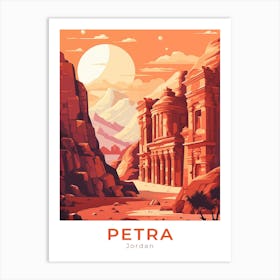 Jordan Petra Travel Art Print