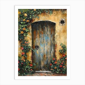 Garden Doors 2 Art Print