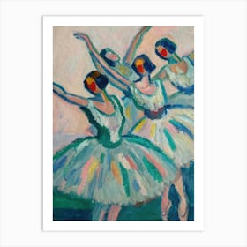 Henri Matisse Four Ballerinas Art Print