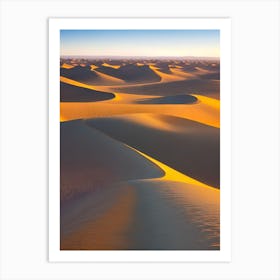 Photograph - Sahara Dunes At Sunset By Jonathan M Art Print