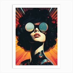 Disco Diva | Retrofuturism Art Print