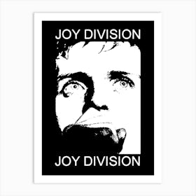 Ian Curtis Joy Division 1 Art Print