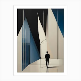 Modern Abstract Minimalistic Art 27 Art Print