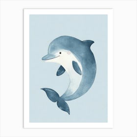 Dolphin Wall Art Art Print