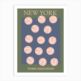 Pink tennis Print Art Print