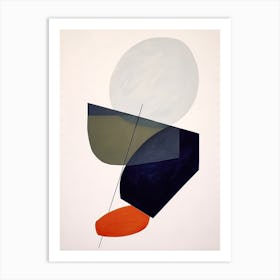 Abstract Art, Copenhagen, 1960 4 Art Print