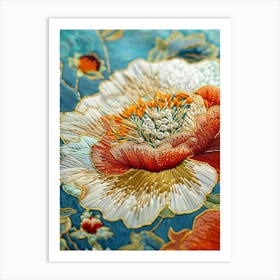 Chinese Embroidery 68 Art Print