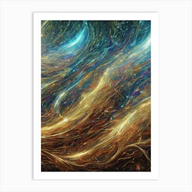 Data Dreamscape Art Print