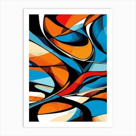 Abstract Painting 2187 Art Print