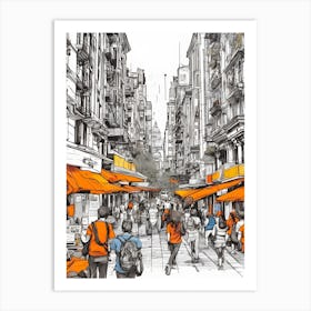 San Francisco Street Art Print