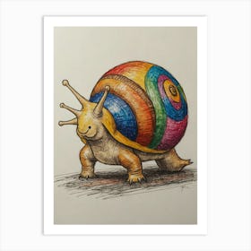 Pokemon Snail Art Print