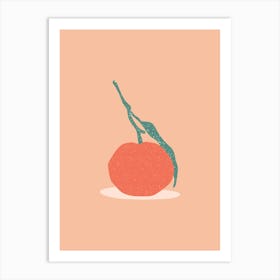 Minimalist Sweet Orange Art Print