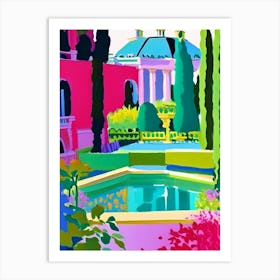 Versailles Gardens, France Abstract Still Life Art Print