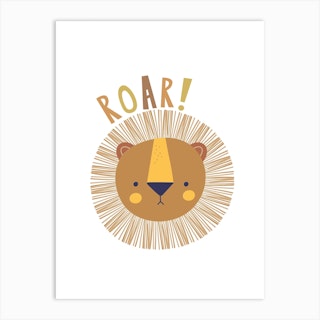 Roar Lion Art Print
