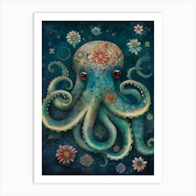 Octopus Art Print