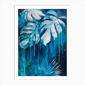 Tropical Leaves 82 Art Print