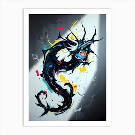 Dragon Painting 13 Art Print