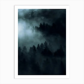 Dark Forest 2 Art Print