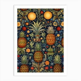 William Morris Pineapples Art Print