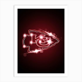 Kansas City Chiefs 1 Art Print