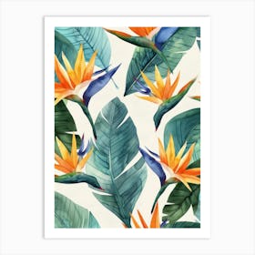 Bird Of Paradise 11 Art Print