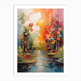 Autumn Landscape 3 Art Print