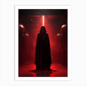 Horror Robe Figure v1 Art Print