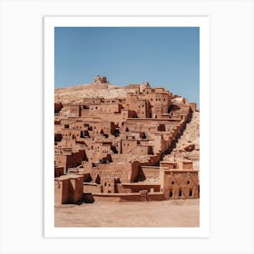 Morocco Mud Village | Aït-Ben-Haddou travel Art Print