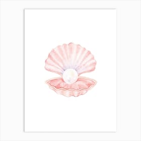 Pearl Shell Art Print