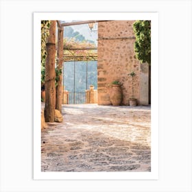 Mediterranean Village Art Print