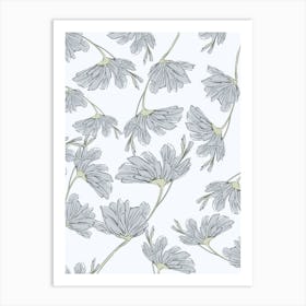 Chrysanthemums 4 Art Print