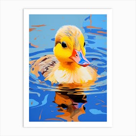 Ducklings Colour Pop 2 Art Print