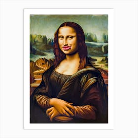 Mona Lisa A New Take on a Classic Art Print