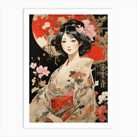 Yamabayashi Fusahachi Art Printby Fy Classic Art Print Art Print