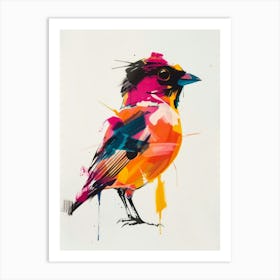 Colorful Bird Art Print