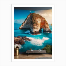 Rock Formation Wall Mural Art Print