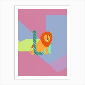 Kids Initials M Art Print