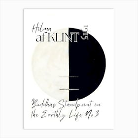 Hilma Af Klint Buddha Stonepoint In The Earthly Life Vol 3 Art Print