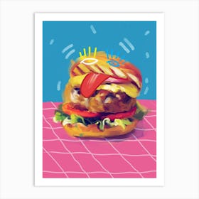 Hamhamburger Art Print
