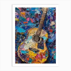 Acoustic Guitar 2 Art Print