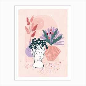 Plants and Dried Flowers Art Print