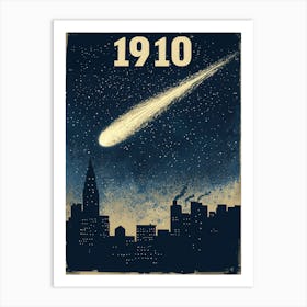 Aihrgdesign A Vintage Science Poster From 1910 Featuring Hall 4d3a045d B269 4cc1 85e0 01f6417cc3e9 2 Art Print