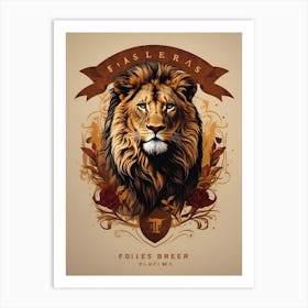 Lion* Art Print