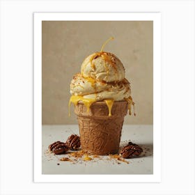 Ice Cream In A Cup Art Print
